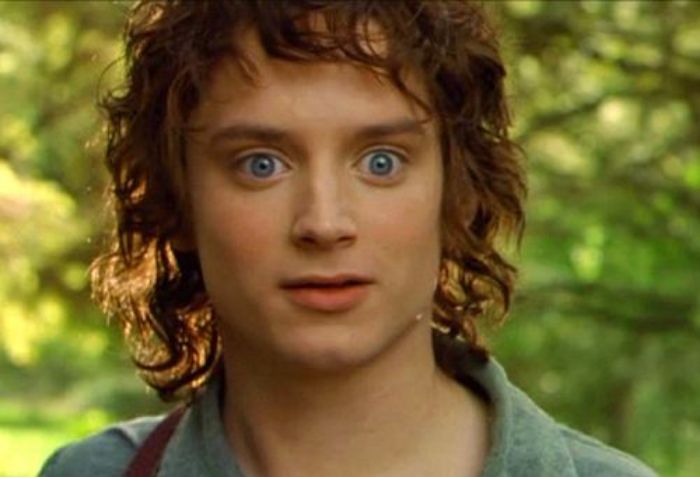 Surpised Frodo
